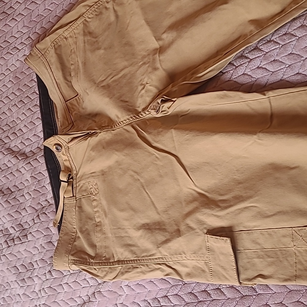 Prana Tan Cargo Pants